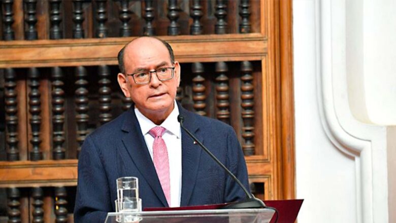 CANCILLER LANDA CONFIRMA QUE EL PERÚ MANTIENE SU VOCACIÓN POR LA PAZ, EL DIÁLOGO Y EL MULTILATERALISMO