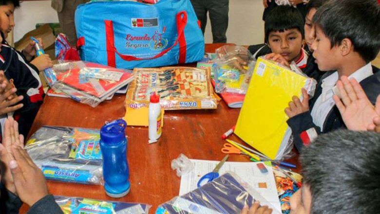 MINEDU INICIÓ REPARTO DE 618 KITS DE RESPUESTA EDUCATIVA ANTE HELADAS Y FRIAJE