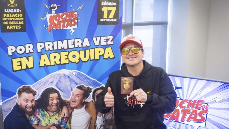 EL EXITOSO PROGRAMA “NOCHE DE PATAS” POR PRIMERA VEZ EN AREQUIPA