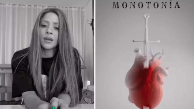 VIDEOS: SHAKIRA Y EL EXPLOSIVO ADELANTO DE SU NUEVO SENCILLO: ASÍ SUENA “MONOTONÍA”