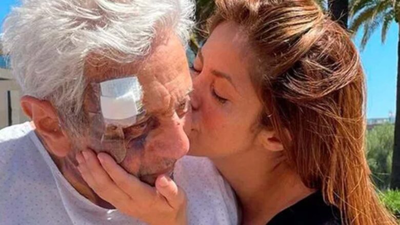 SHAKIRA ENTERNECIÓ LAS REDES AL COMPARTIR COMO AYUDA A SU PAPÁ EN SUS TERAPIAS