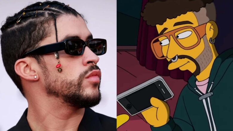 VIDEO: ‘LOS SIMPSON’ PREDIJERON QUE BAD BUNNY DAÑARÍA EL CELULAR DE UN FAN