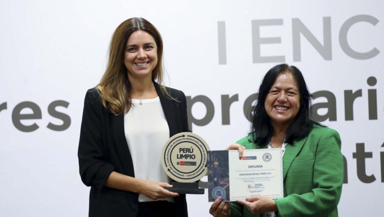 MINAM Y PRODUCE RECONOCEN A CENCOSUD PERÚ POR CUMPLIR ACUERDO DE PRODUCCIÓN LIMPIA (APL)