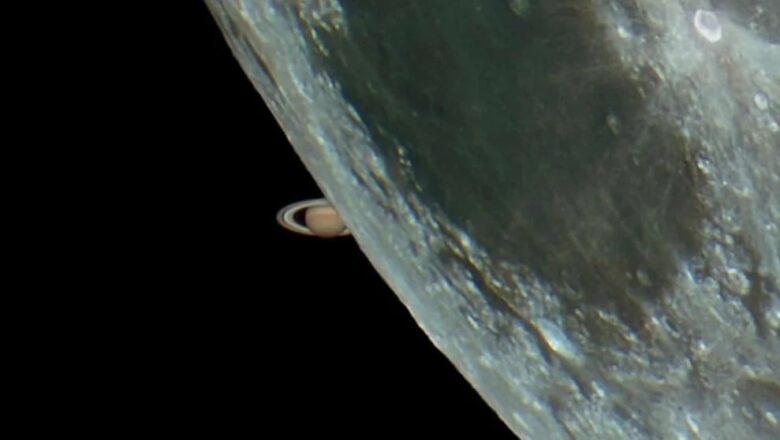 ESTE 20 DE AGOSTO SE VERÁ LA OCULTACIÓN DE SATURNO Y LA LUNA: EL FENÓMENO SERÁ TRANSMITIDO EN VIVO POR EL IGP