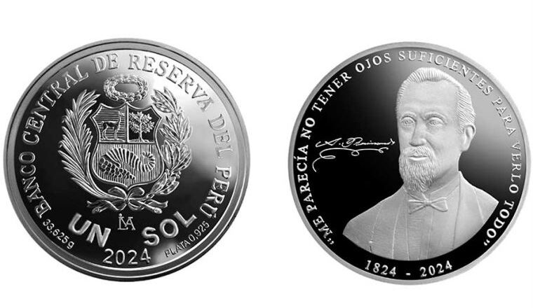 BCR LANZA MONEDA ALUSIVA AL BICENTENARIO DEL NACIMIENTO DE ANTONIO RAIMONDI