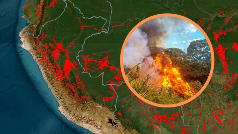 EMERGENCIA POR INCENDIOS FORESTALES EN PERÚ: 22 REGIONES AFECTADAS POR FUEGO FUERA DE CONTROL