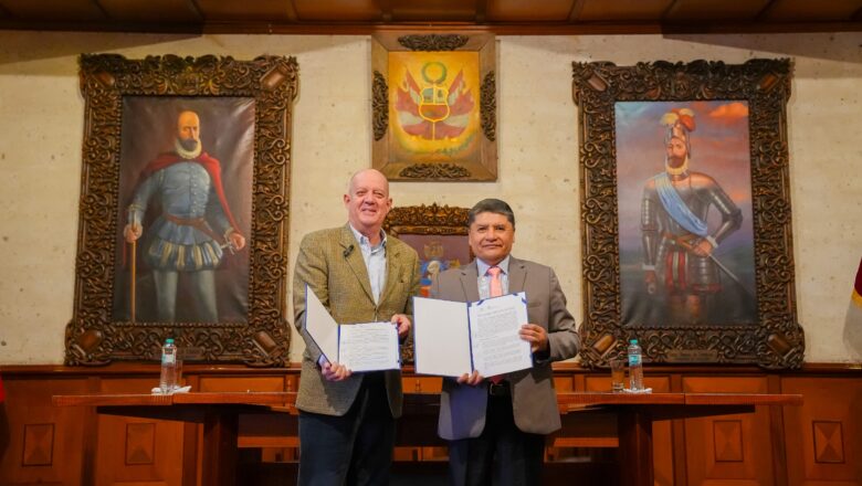 AREQUIPA SE PREPARA PARA EL X CONGRESO DE LA LENGUA ESPAÑOLA CON FIRMA DE CONVENIO DE COOPERACIÓN