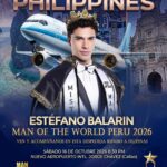 ESTÉFANO BALARIN PARTE A FILIPINAS EN BUSCA DEL TÍTULO INTERNACIONAL «MAN OF THE WORLD»