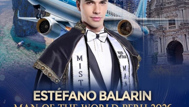 ESTÉFANO BALARIN PARTE A FILIPINAS EN BUSCA DEL TÍTULO INTERNACIONAL «MAN OF THE WORLD»