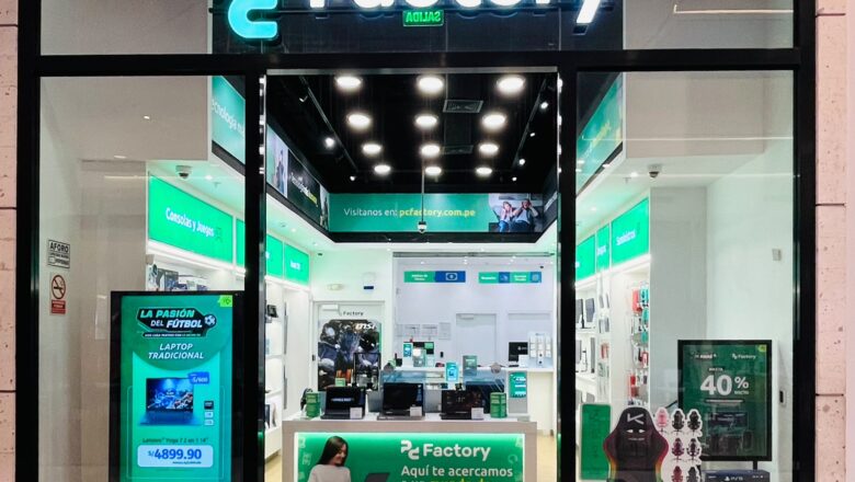 PC FACTORY SE CONSOLIDA COMO UNA ALTERNATIVA FUERTE TECNOLÓGICA EN AREQUIPA