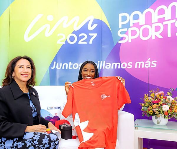 PERÚ DA LA BIENVENIDA A SIMONE BILES CON LA PRESENTACIÓN DE SU MARCA PAÍS