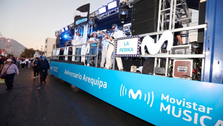 MOVISTAR ACOMPAÑÓ EL ANIVERSARIO DE AREQUIPA Y REFUERZA SU CONECTIVIDAD EN LA REGIÓN