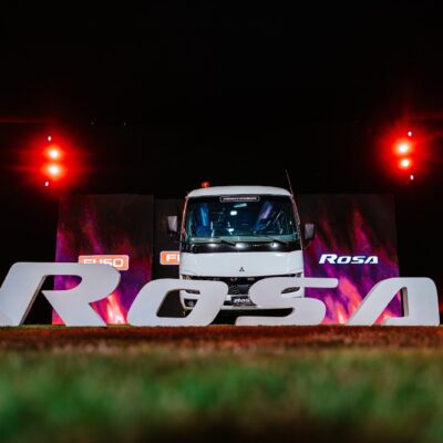 FUSO PRESENTA EN AREQUIPA EL NUEVO BUS ROSA EURO VI